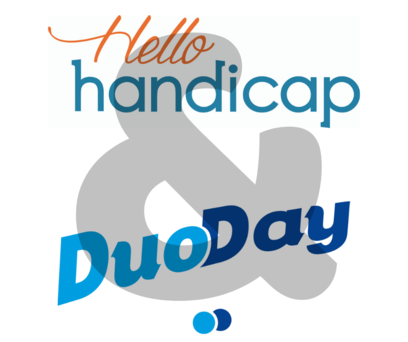 Visuel partenariat DuoDay &amp; Hello Handicap